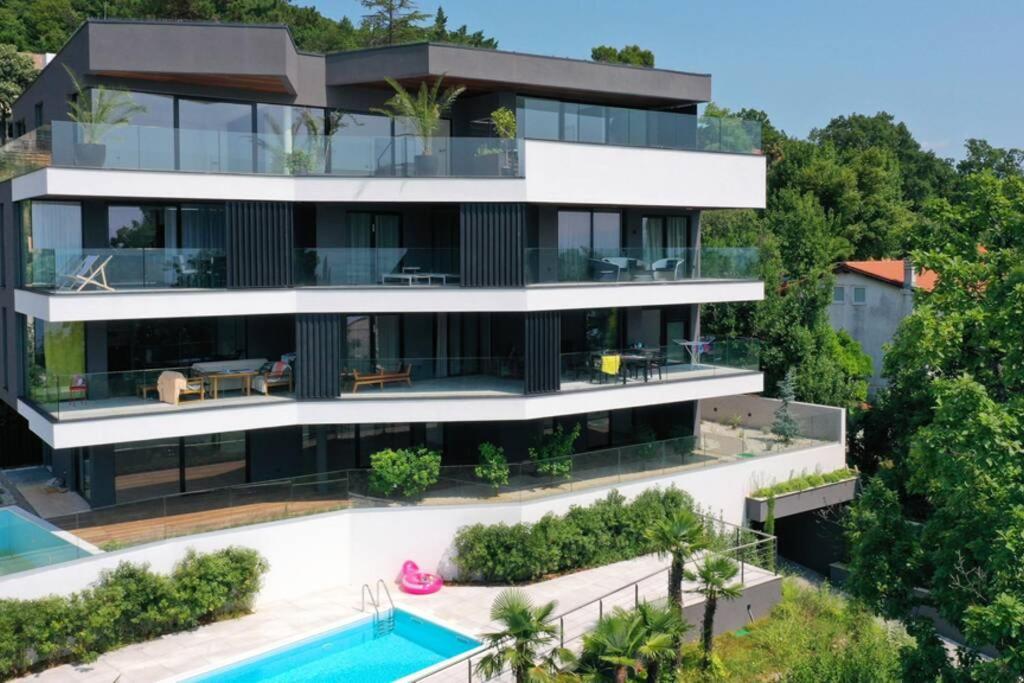 Ferienwohnung Marena - Trees To Seas Luxury Escape Opatija Exterior foto